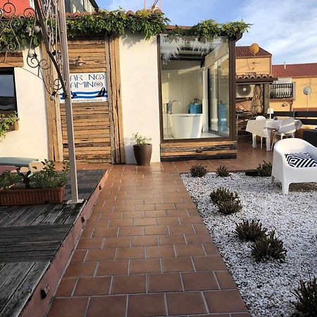 Willa Mar No Camino Terraza Banera Con Vista Al Mar Brens Zewnętrze zdjęcie